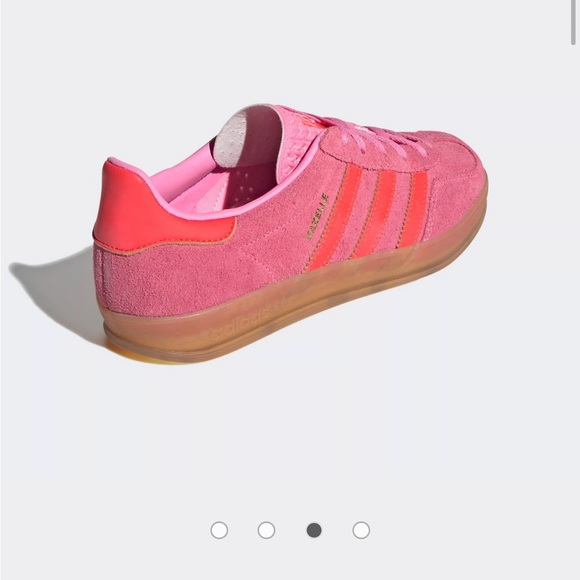adidas Originals Gazelle Indoor sneakers in pink and red - Picture 7 of 9